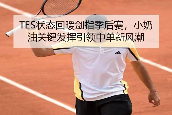 TES状态回暖剑指季后赛，小奶油关键发挥引领中单新风潮