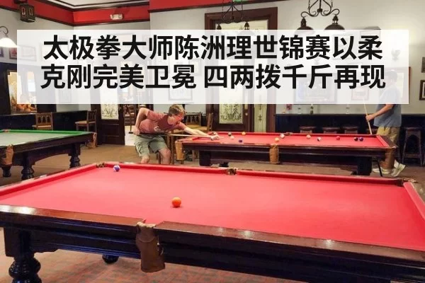 太极拳大师陈洲理世锦赛以柔克刚完美卫冕 四两拨千斤再现